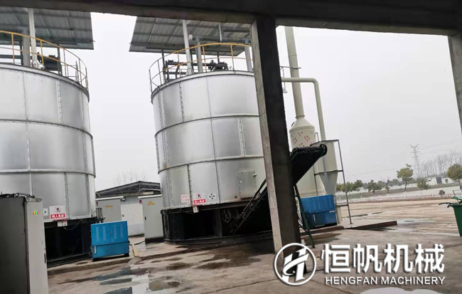 养殖场粪便如何发酵?怎么利用秸秆和畜禽粪堆制成有机肥?(图3) 有机肥发酵罐