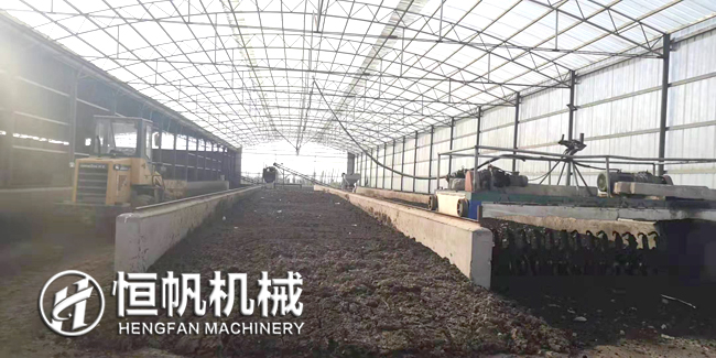 有机肥发酵过程中常见的问题与解决方法(图1) 有机肥发酵现场
