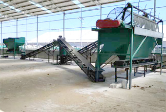 山东青岛年产三万吨牛粪有机肥颗粒生产线顺利投产
